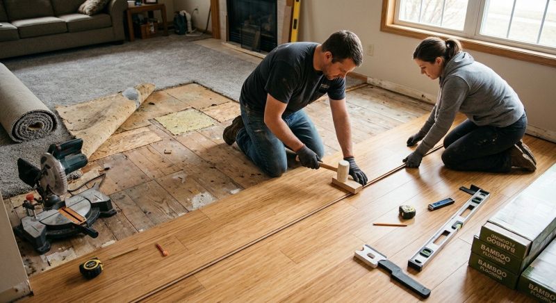 Bamboo Flooring Installation in Evergreen, CO