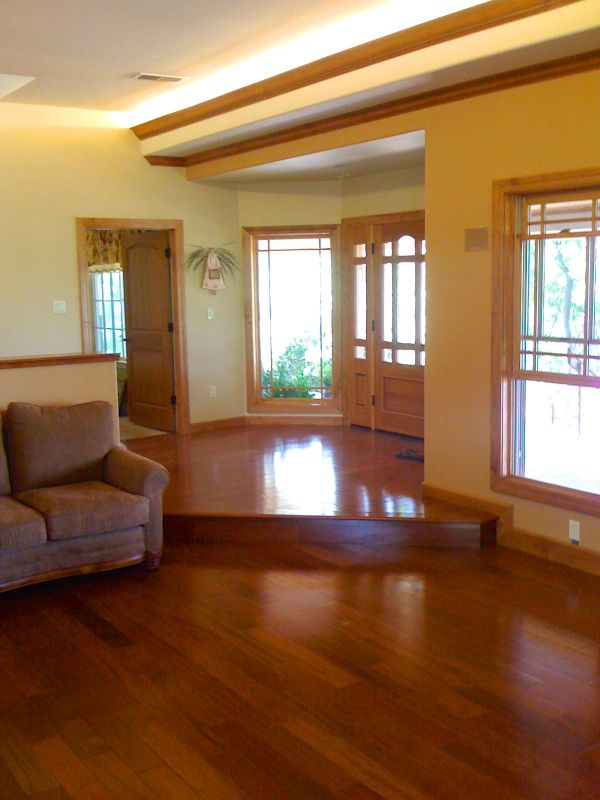 Cherry Floor Installation in Bailey, CO