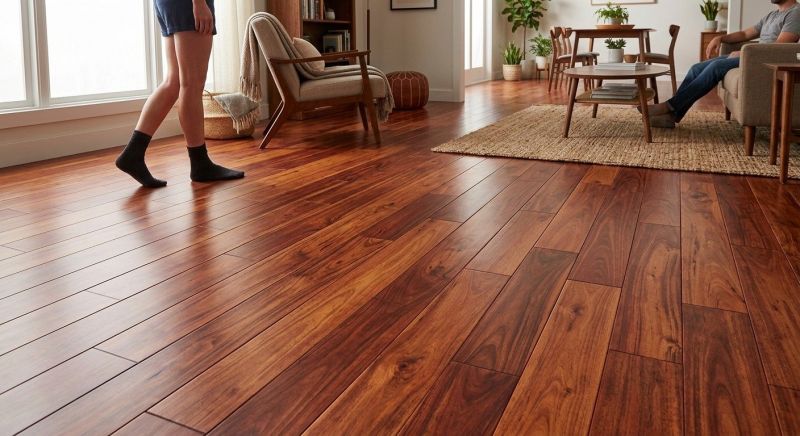 Cherry Floor Installation in Golden, CO