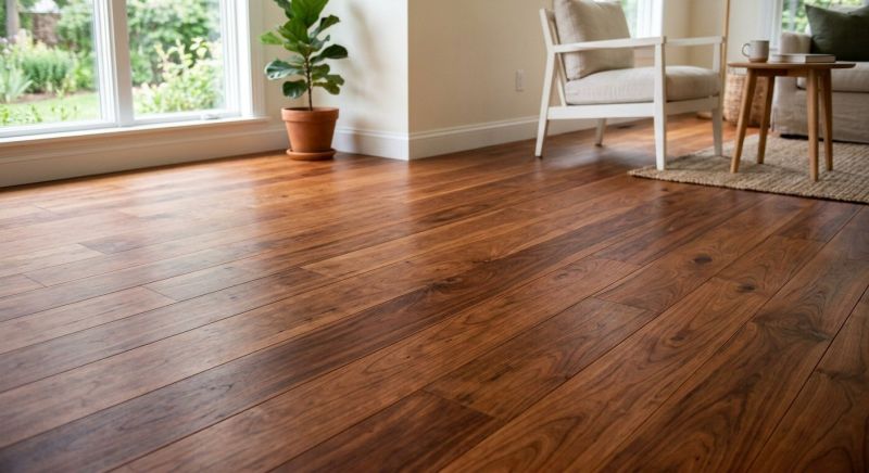 Cherry Floor Installation in Park County, CO