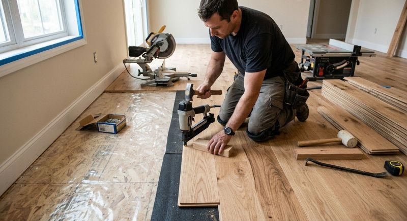 Hardwood Floor Installation in Golden, CO