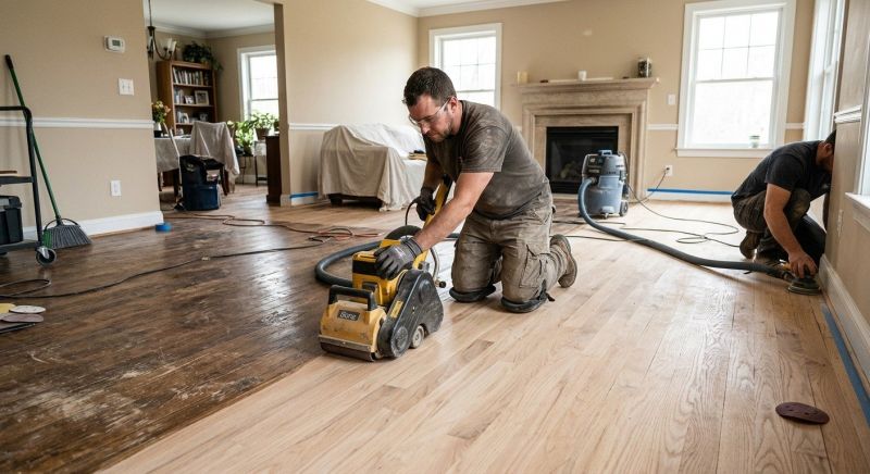 Hardwood Floor Renovation in Evergreen, CO
