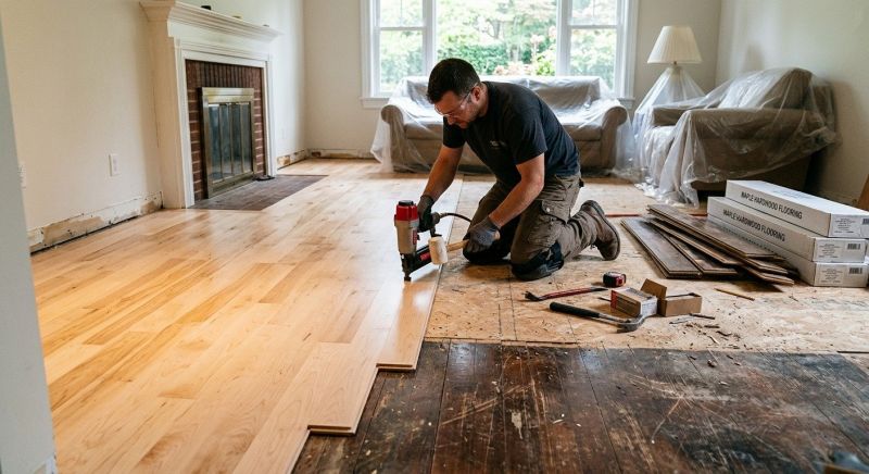 Maple Flooring Installation in Douglas County, CO