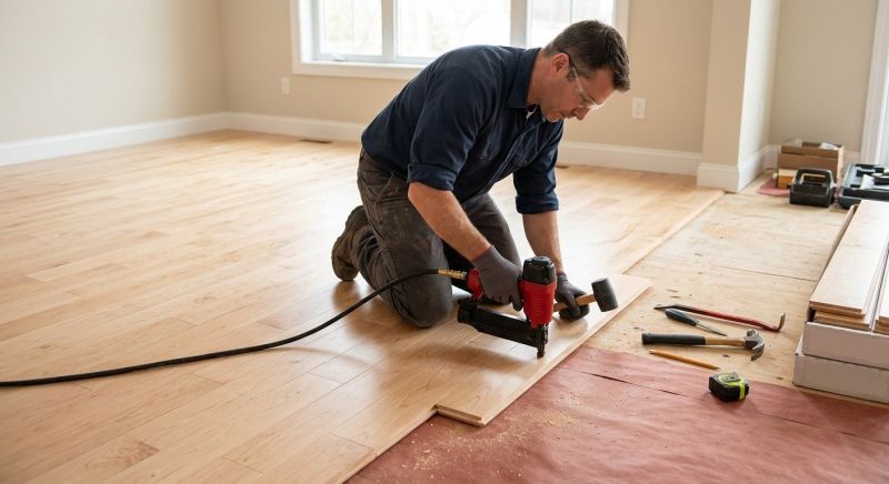 Maple Flooring Installation in Evergreen, CO