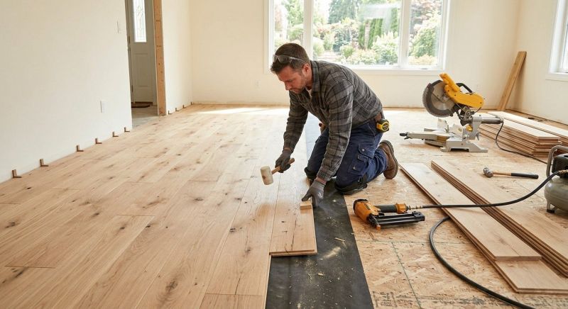 Oak Floor Installation in Arvada, CO