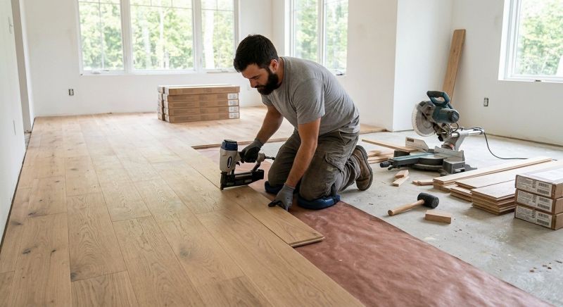 Oak Floor Installation in Clear Creek County, CO