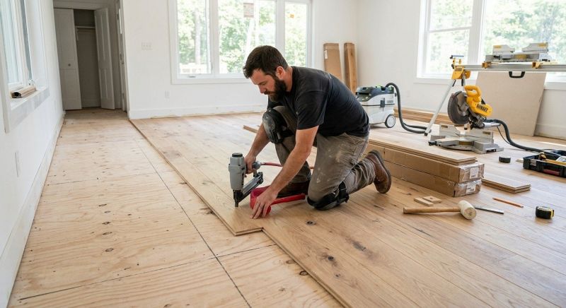 Oak Floor Installation in Clear Creek County, CO
