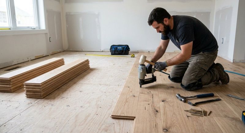 Oak Floor Installation in Jefferson County, CO