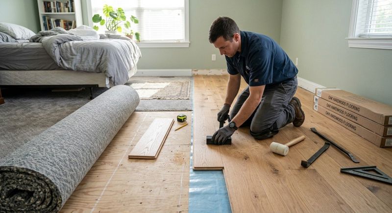 Oak Floor Replacement in Evergreen, CO