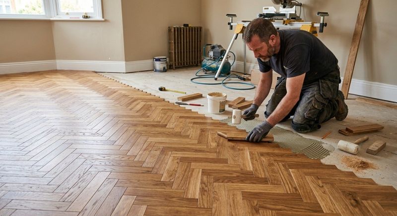 Parquet Flooring Installation in Evergreen, CO