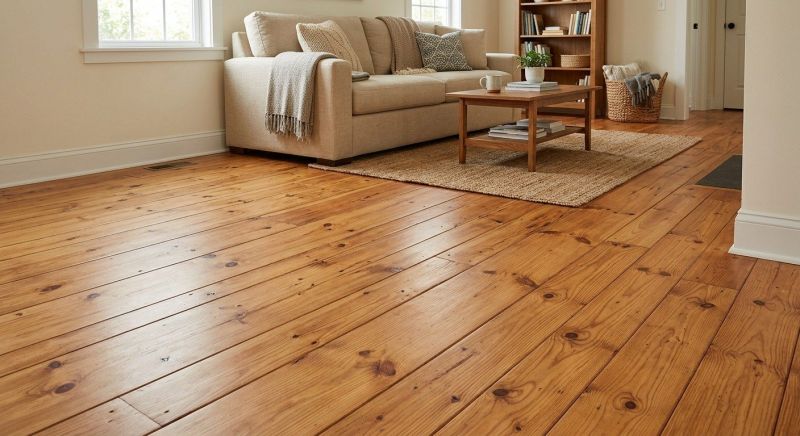 Pine Floor Installation in Evergreen, CO