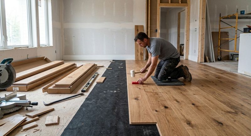 Plank Floor Installation in Evergreen, CO