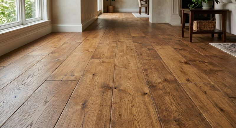 Wide Plank Floor Installation in Evergreen, CO