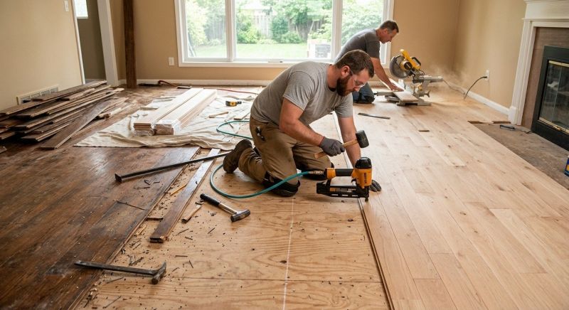 Wood Floor Replacement in Bailey, CO