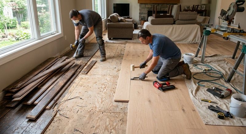 Wood Floor Replacement in Evergreen, CO