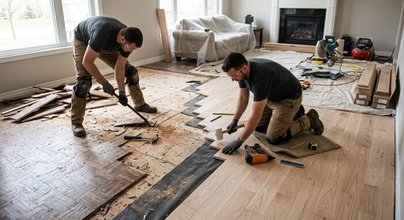 Wood Floor Replacement in Morrison, CO